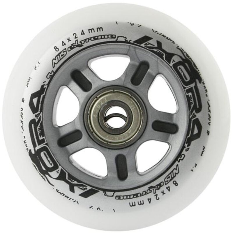 Kółka NILS EXTREME PU 84x24 82A (4 sztuki)