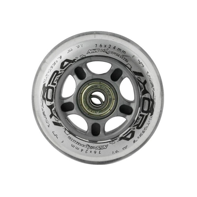 Kółka NILS EXTREME PU 76x24 82A (4 sztuki)