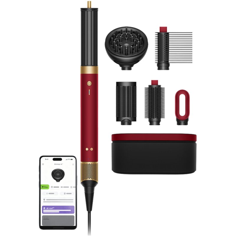 Dyson Airwrap Co‑anda2x Curly+Coily 176957-01 1700W Jonizacja Zimny nawiew 3 poziomy temperatury