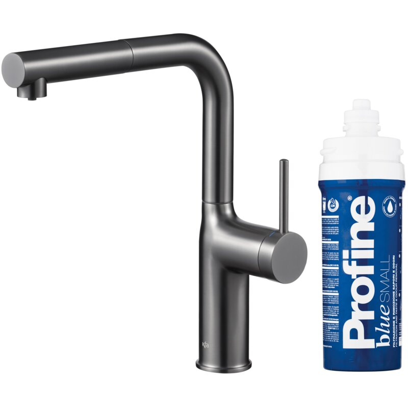 KFA Armatura Duero Pure Move Pull-Out 6623-423-61 Grafitowy Stal szlachetna