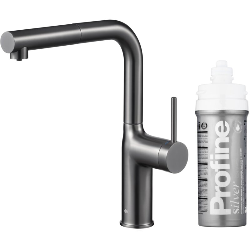 Bateria kuchenna stojąca KFA Duero Pure Move z filtrem wody Szary metaliczny 6623-424-61