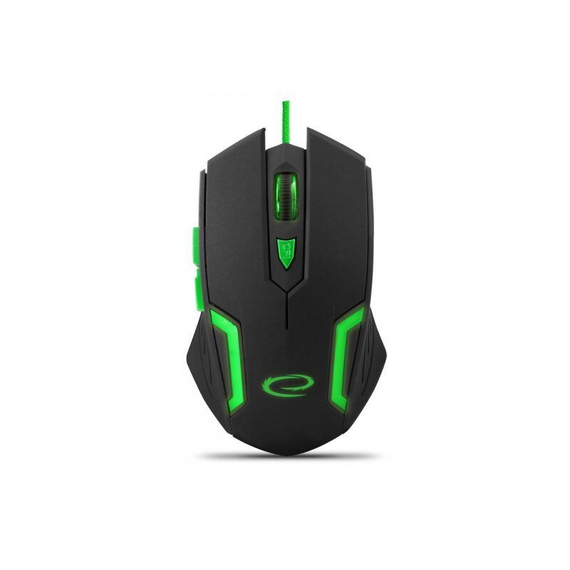 Mysz ESPERANZA MX205 Fighter Czarno-zielony