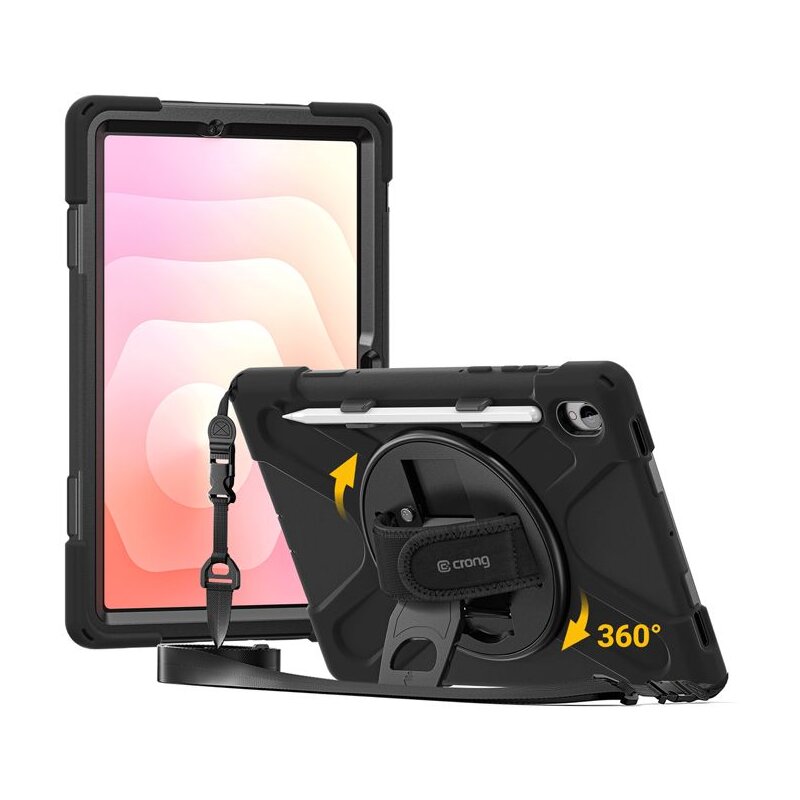 Etui na Samsung Galaxy Tab S11 CRONG Defender Plus Czarny