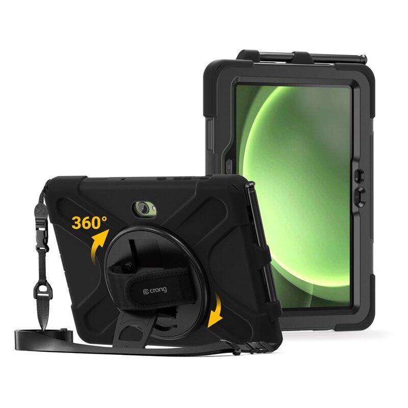 Etui na Samsung Galaxy Tab Active5 Pro CRONG Defender Plus Czarny