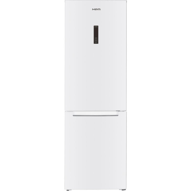 MPM 402-FF-66/D Pełny No Frost 186cm Szuflada z kontrolą wilgotności Komora świeżości Biały
