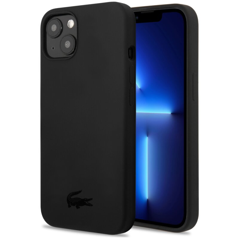 Etui LACOSTE Silicone do Apple iPhone 13 Mini Czarny