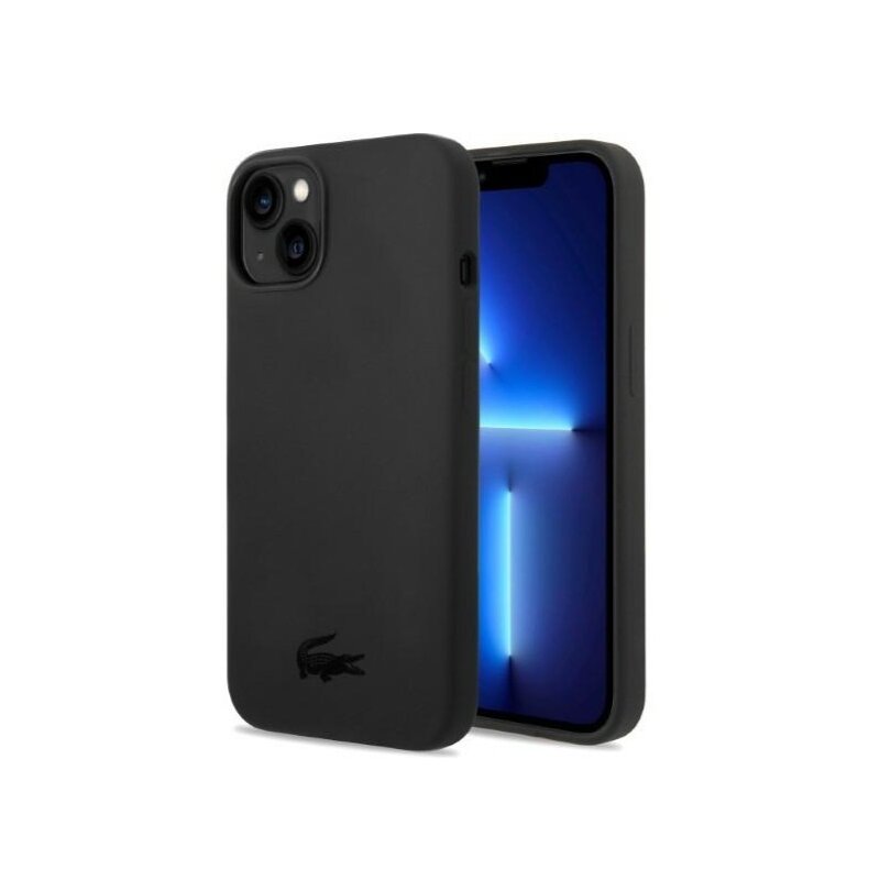 Lacoste LCHCP14MSK Hardcase Silicone do iPhone 14 Plus Czarny