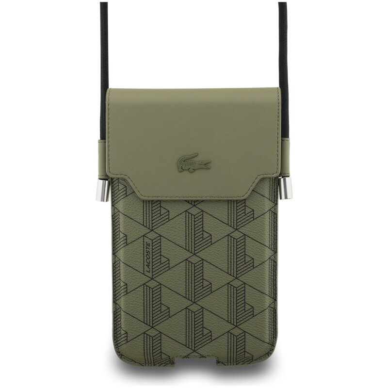 Torebka na telefon LACOSTE Universal Sleeve Crossbody The Blend XL Zielony