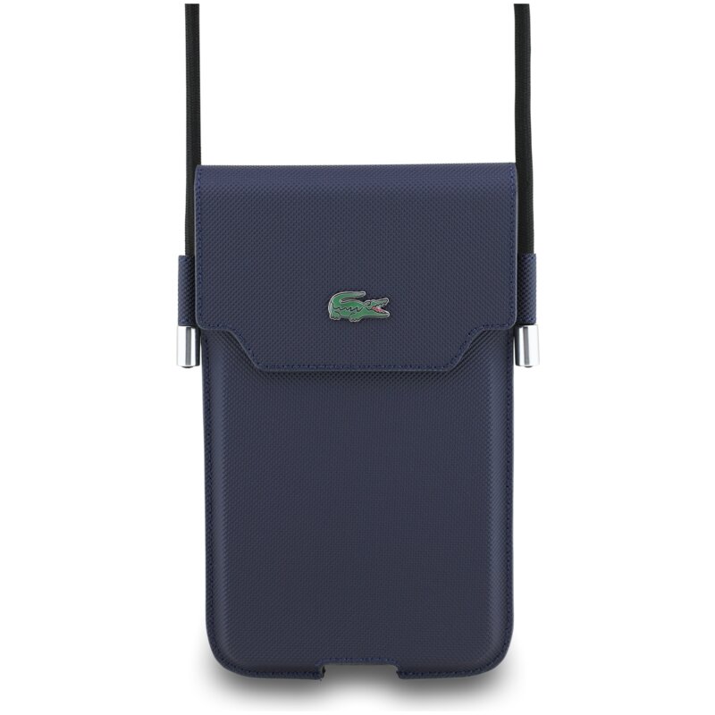 Torebka na telefon LACOSTE Universal Sleeve Crossbody The Blend XL Granatowy