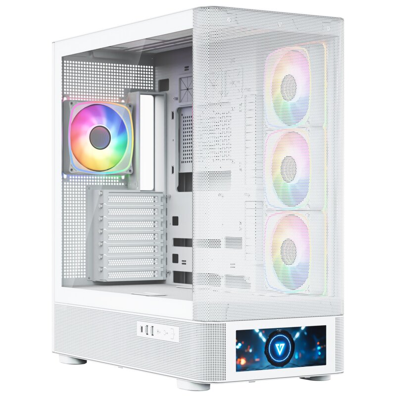 MODECOM Volcano AQ500 ARGB Biały