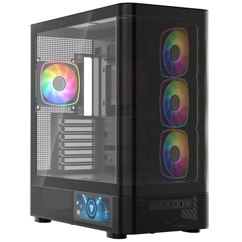 MODECOM Volcano AQ400 ARGB Czarny