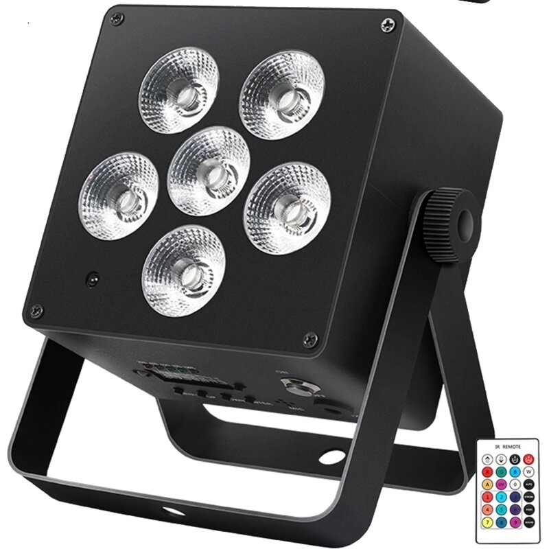 Reflektor LIGHT4ME Accu Par RGBWA-UV