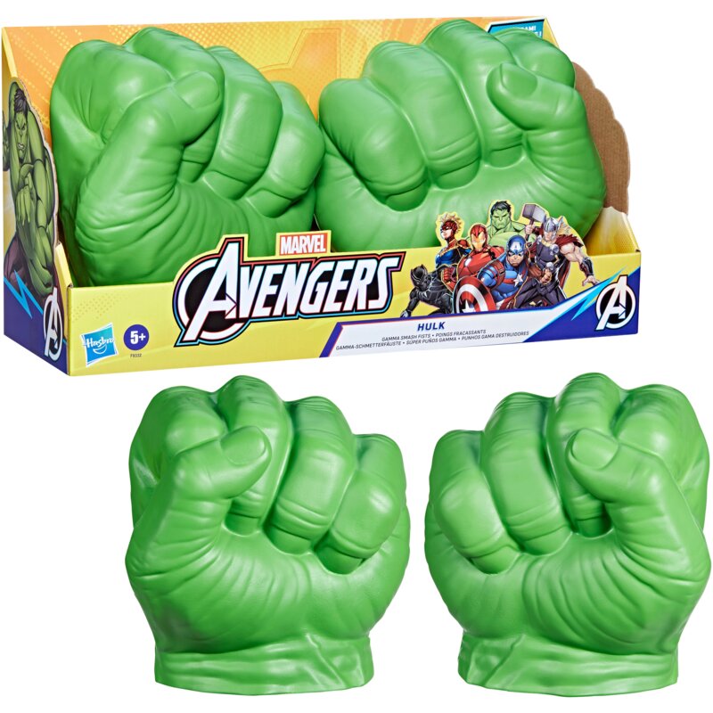 Rękawice HASBRO Marvel Avengers Gamma Smash Pięści Hulka F93325L0