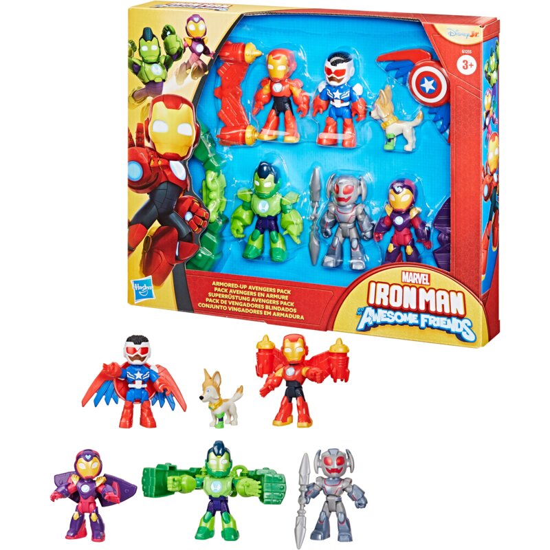Zestaw figurek HASBRO Iron Man i Super Ekipa G12555L0