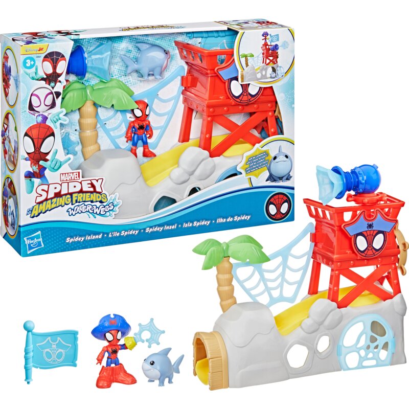 Figurka HASBRO Spidey i Super-kumple Water-Webs Wyspa Spidey'a G06655L0