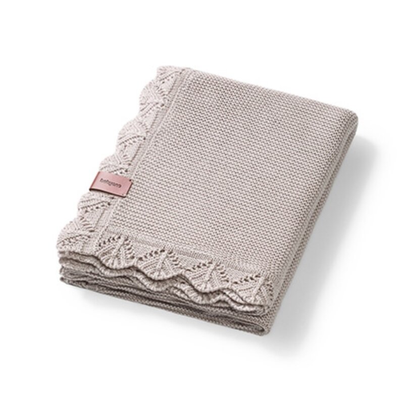 Kocyk BABYONO 1674/03 Beżowy