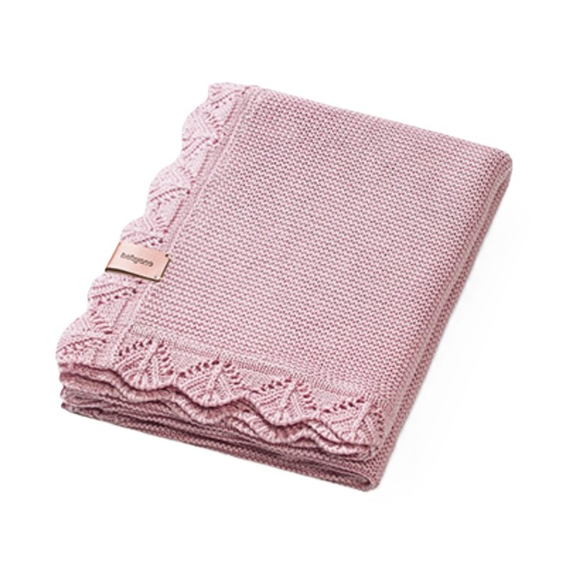 Kocyk BABYONO 1674/01 Różowy