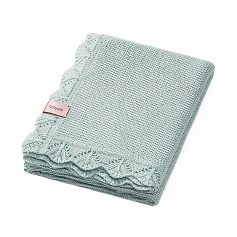 Kocyk BABYONO 1674/04 Szałwiowy