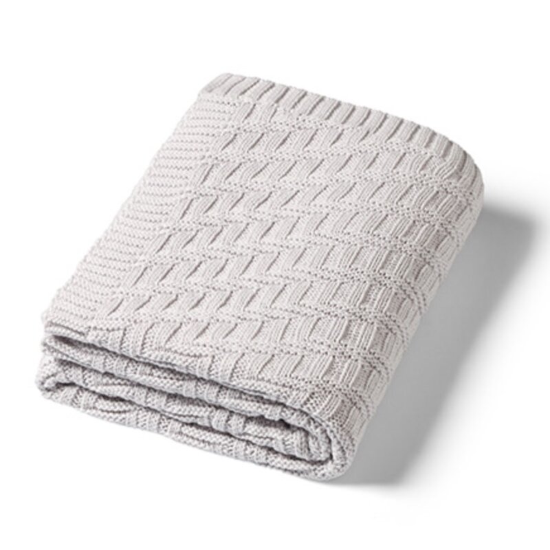 Kocyk BABYONO 1647/02 Szary