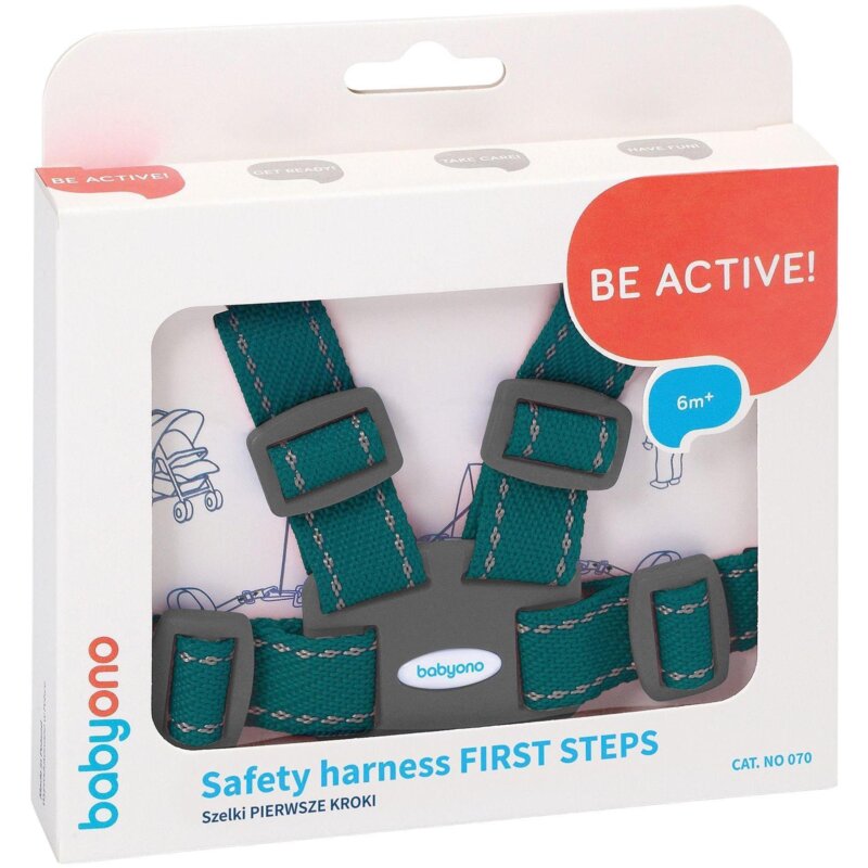 Szelki spacerowe BABYONO First Steps 070/03