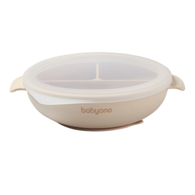 Talerz BABYONO 1661/03 Beżowy