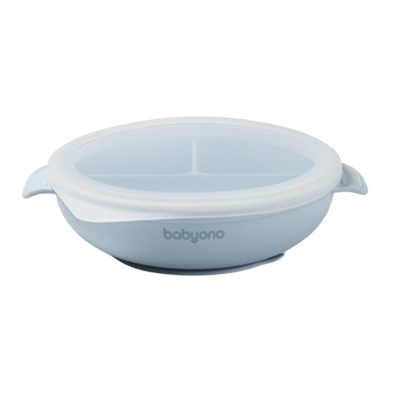 Talerz BABYONO 1661/01 Niebieski