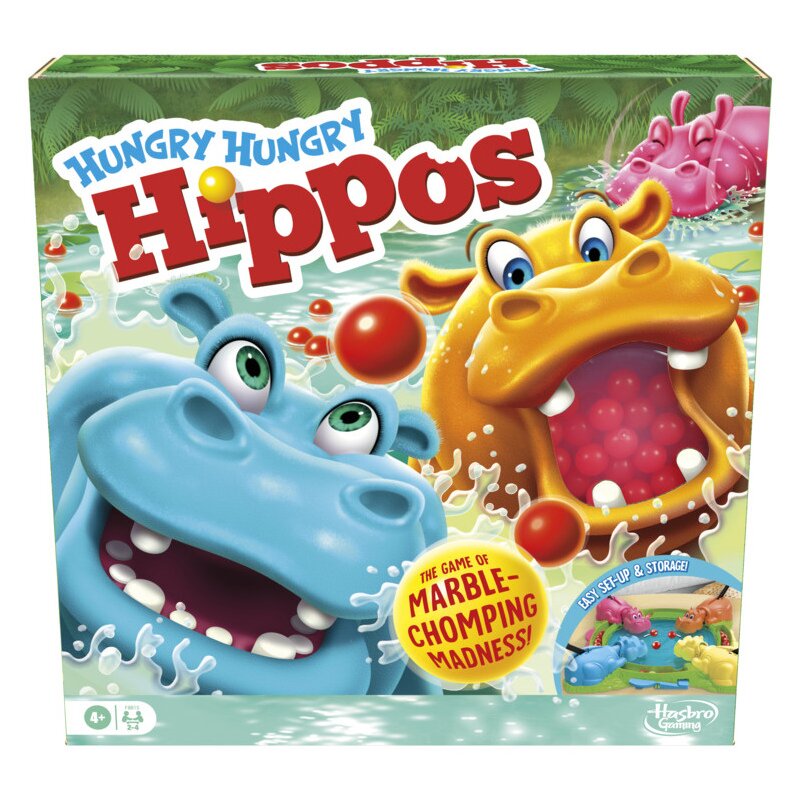 Gra zręcznościowa Hungry Hungry Hippos F8815UE2