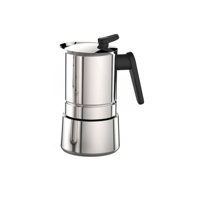 Kawiarka PEDRINI Steel Moka 6 TZ Srebrny 300 ml
