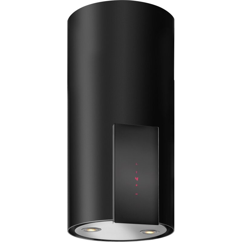 Okap VDB Tube P Glass Czarny 767m3/h 63dB klasa B