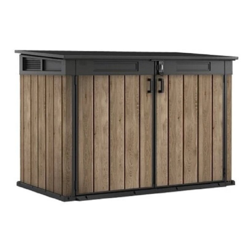 Szafa ogrodowa KETER Deco Horizontal Shed 2020l Szaro-brązowy