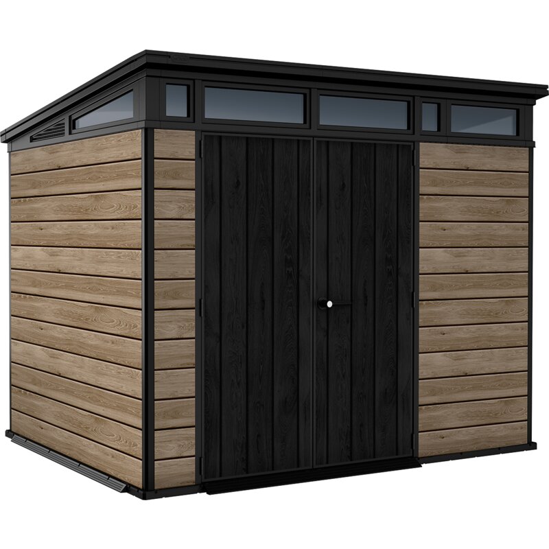Domek narzędziowy KETER Pent 279 x 218 x 226 cm Jesion
