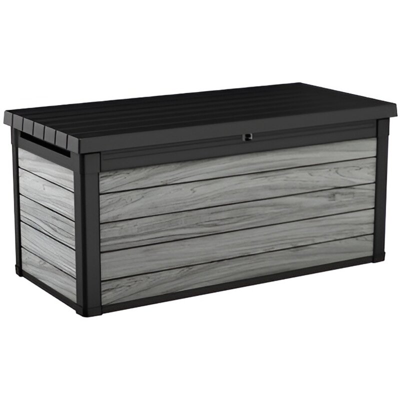 Skrzynia ogrodowa KETER Signature Deco 570L Szary