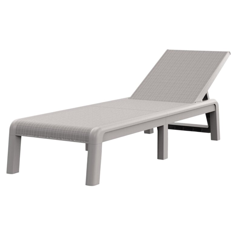 Leżak KETER Atlas Sunlounger 260547 Biały