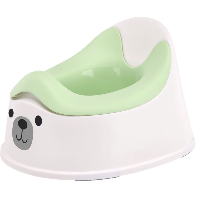 Nocnik SUN BABY B13.002.0.4.1 Miś Zielono-biały