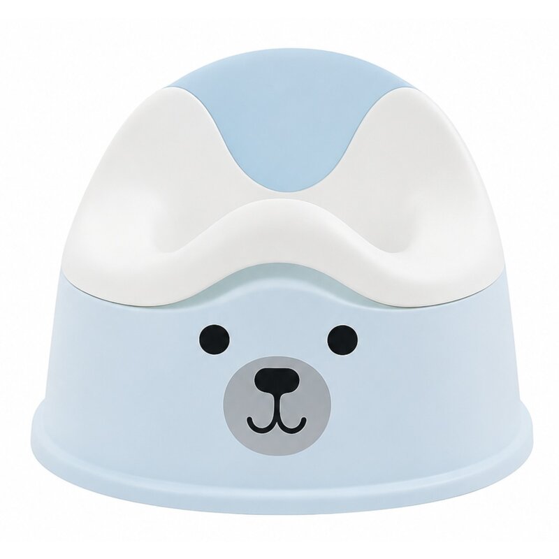 Nocnik SUN BABY B13.002.1.1.1 Miś Niebiesko-biały
