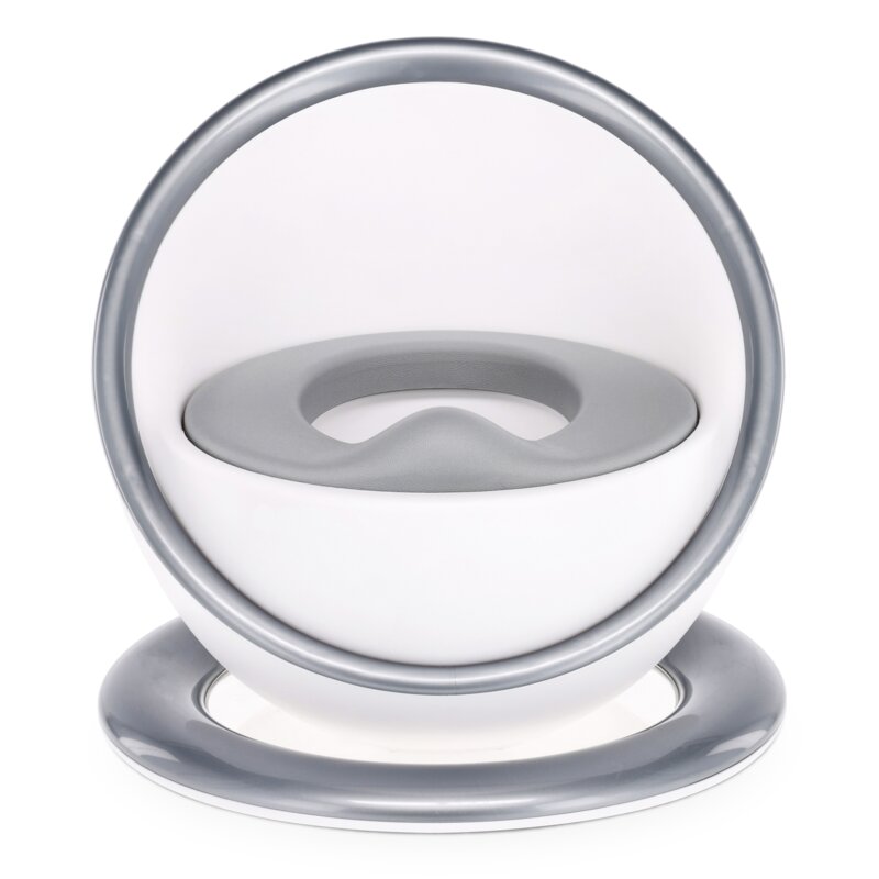 Nocnik SUN BABY Glamour B13.009.0.2 Biało-srebrny