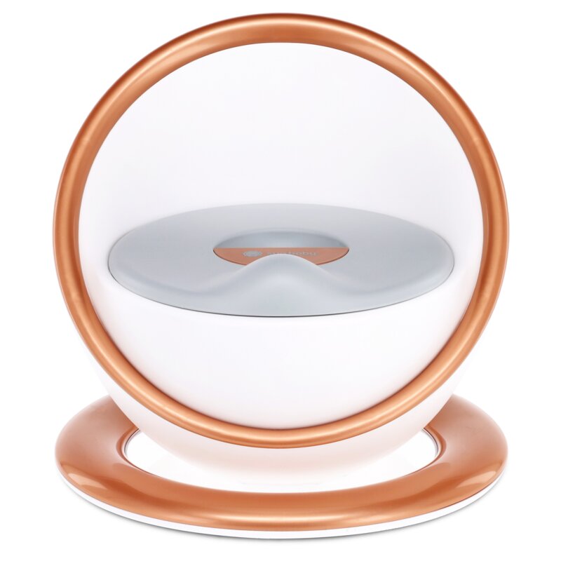 Nocnik SUN BABY Glamour B13.009.0.1 Biało-złoty