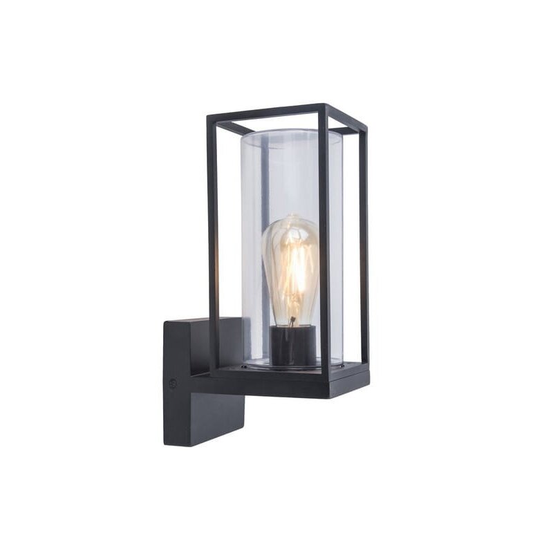 Lampa elewacyjna kinkiet zewnętrzny FLAIR czarny Lutec 5288801012