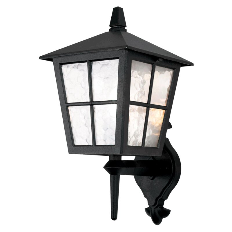 Kinkiet zewnętrzny Canterbury 1xE27 czarny Elstead BL46M-BLACK