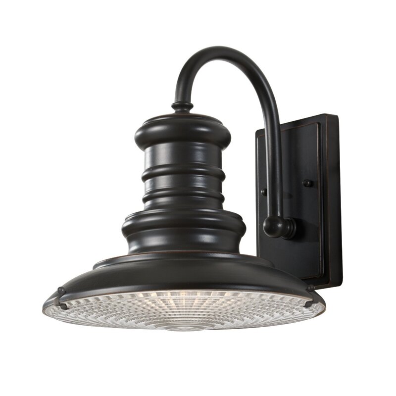 Lampa Åcienna zewnÄtrzna ciemny brÄ z E27 60W Redding Station Feiss