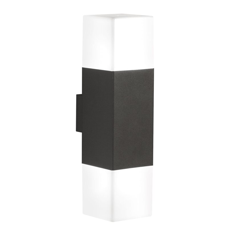 Lampa elewacyjna kinkiet zewnętrzny HUDSON antracyt Trio 220060242