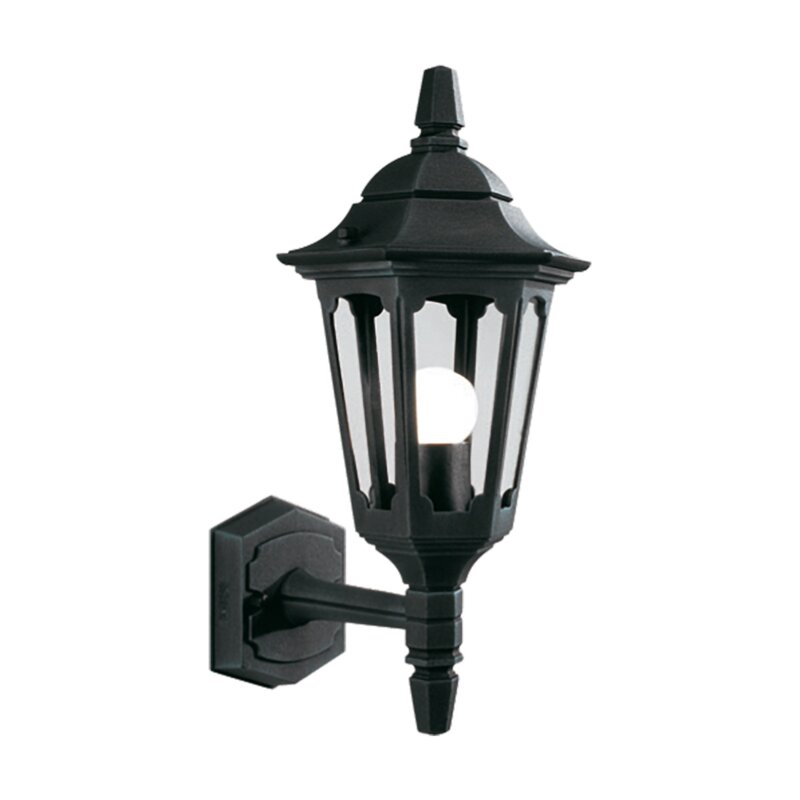 Kinkiet zewnętrzny czarny E27 60W Parish Mini Elstead