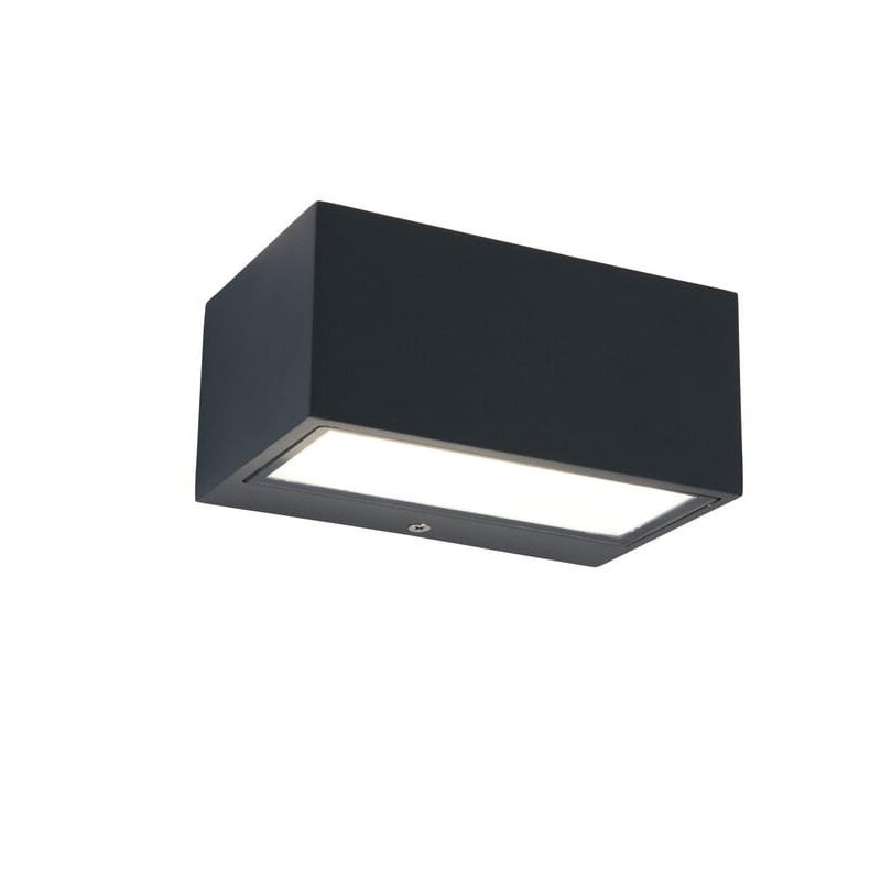 Lampa elewacyjna kinkiet zewnętrzny GEMINI antracyt Lutec 5189102118