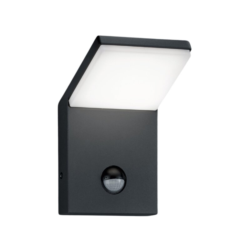 Lampa elewacyjna kinkiet zewnętrzny PEARL - CZUJNIK RUCHU antracyt Trio 221169142