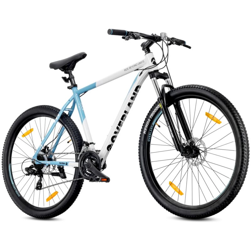 Rower górski MTB TATRA Overland U21 29 cali Biało-niebieski