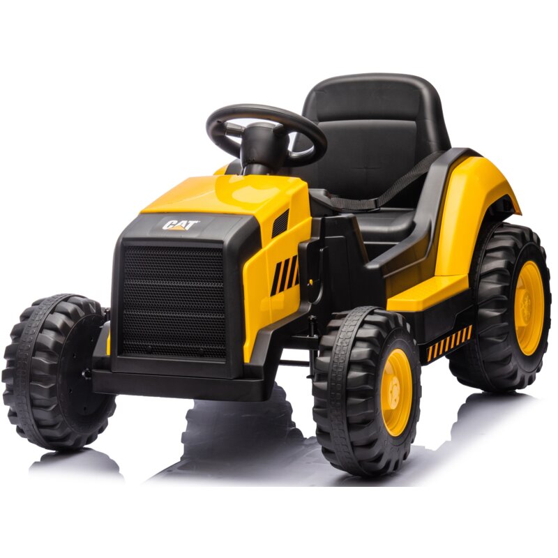 Traktor dla dziecka SUN BABY CAT J04.024.0.1 Żółty