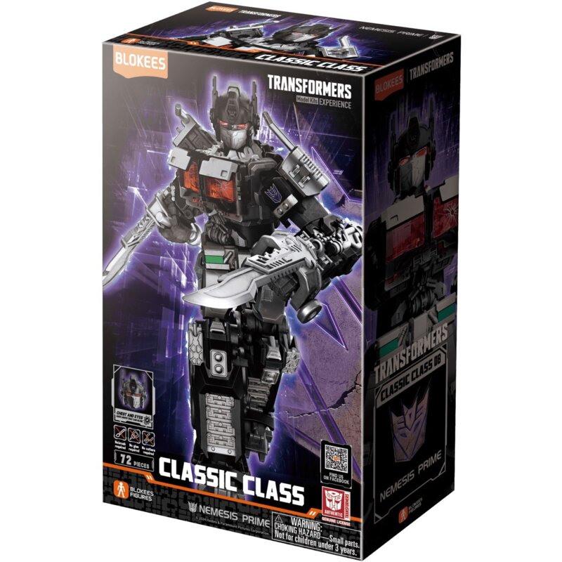 Figurka BLOKEES Classic Class Transformers Nemesis Prime
