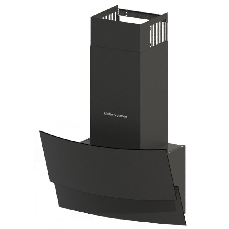 Okap GÖTZE & JENSEN VH260KM Czarny 310m3/h 60dB klasa C