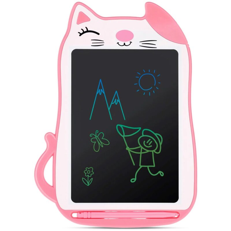 Фото - Творчість і рукоділля Sun Baby Tablet do rysowania Magiczny tablet Znikopis Kotek J07.020.3.1