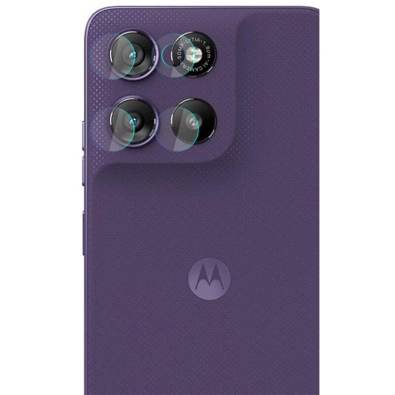 Szkło hybrydowe na obiektywy 3MK Hardy Fusion Lens Protection do Motorola Moto G67/ Moto G77 (4 szt.)